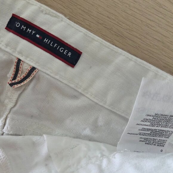Tommy Hilfiger white denim jean skirt - Picture 3 of 3